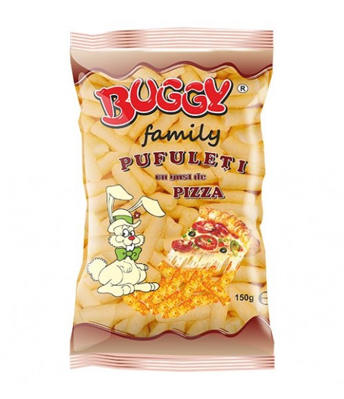 BUGGY FAMILY PUFULETI PIZZA 10X150GR
