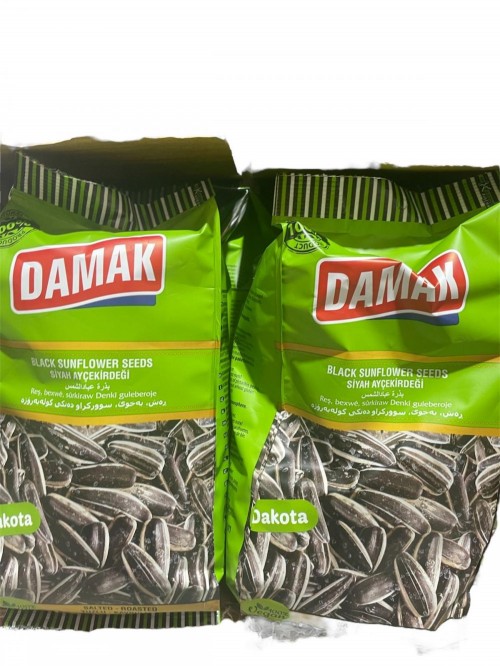 DAMAK SUNFLOWER SEEDS BLACK SALTED 18x180G
