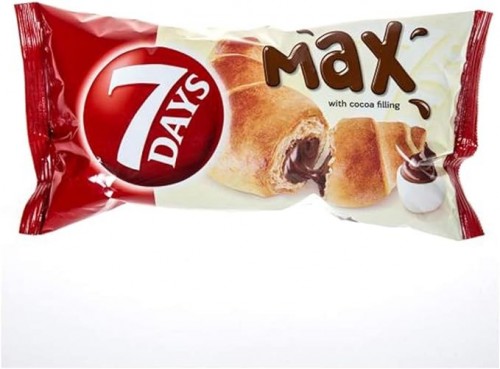 7 DAYS MAX COCOA 92 GR 1X20PCS