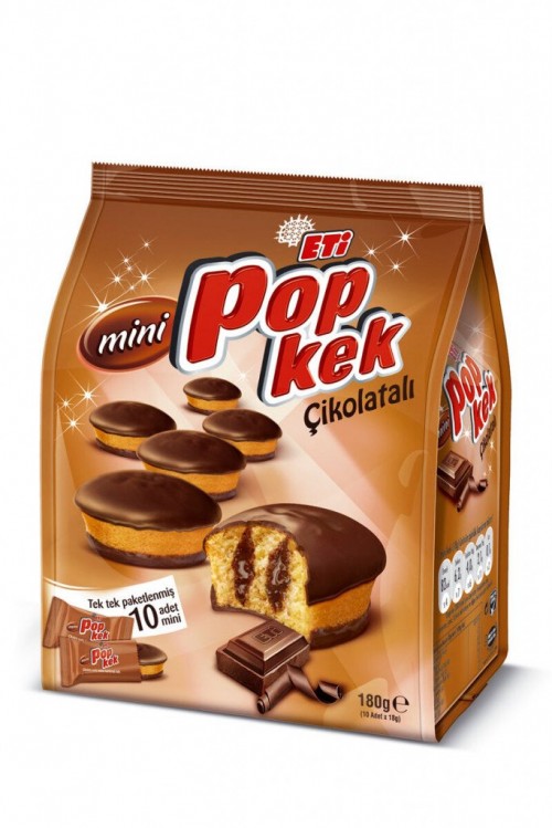 ETI POPKEK MINI COCOA 180GR*10