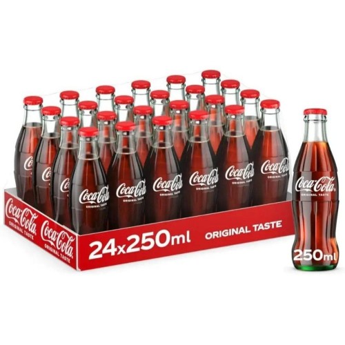 250ML GLASS COCA COLA PCS