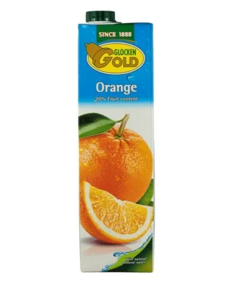 GLOCKEN GOLD ORANGE FRUIT JUICE 20% 6X1LT