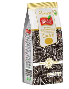 BESLER CRACK IT BLACK ROASTED SUNF. XXL DAKOTA UNSALTED 16X250g