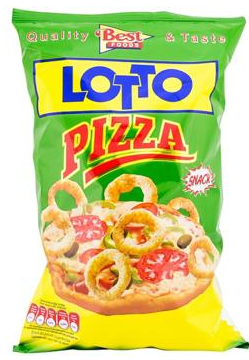 LOTTO PIZZA SNACK 24X75g