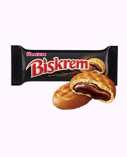 ULKER BISKREM BISCUIT CHOCOLATE 100GR 1X18PCS