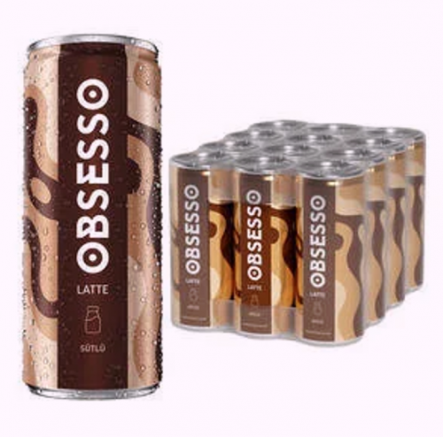 OBSESSO ICED COFFEE LATTE 250ML*12