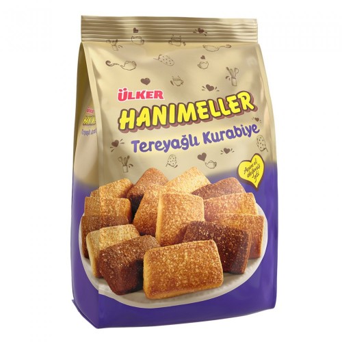 ÜLKER HANIMELLER TEREYAĞLI POŞET 152GR*12