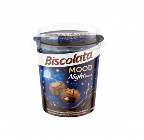 BISCOLATA MOOD CUP BITTER 125GR 1X24