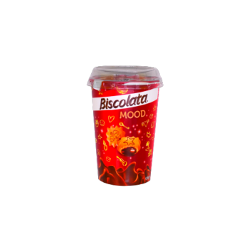 BISCOLATA MOOD CUP RED 125GR 1X24