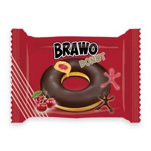 BRAWO DONUT CHERRY 40 GR 1X24