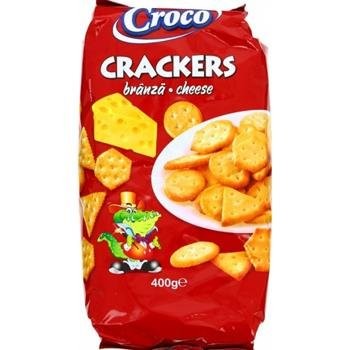 CROCO CRACKERS BRANZA (CHEESE)400GR 1X12PCS