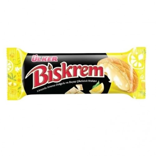 ULKER BISKREM BISCUIT LEMON 95GR 1X18PCS