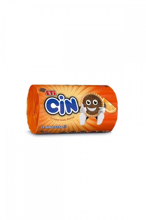 ETI CIN ORANGE BISCUIT 325GR 1X10