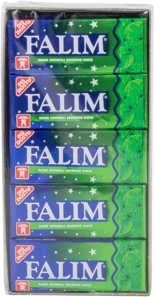 Falim Plain Flavored Stick Gum 5 Pcs 20 Piecesx18