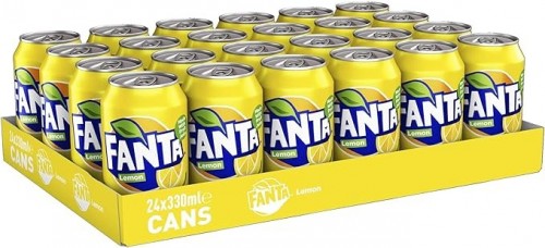 Fanta Lemon Can 330 ML 1*24 Pcs