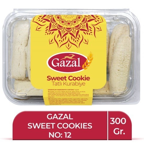 GAZAL 300 GR SWEET COOKIES (12)*20