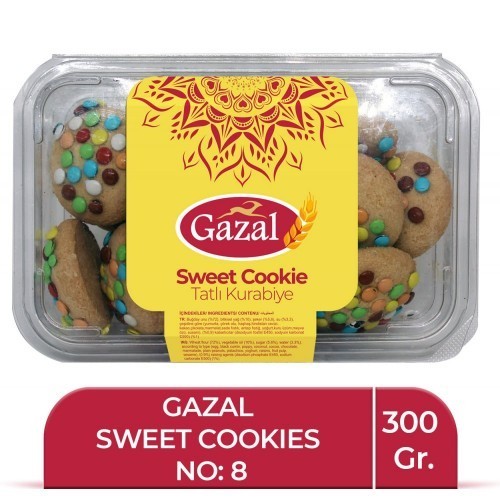 GAZAL 300 GR SWEET COOKIES (8)*20