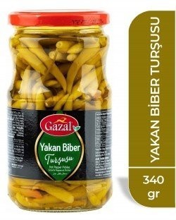 GAZAL PICKLE 340 GR BURN?NG PEPPER*12