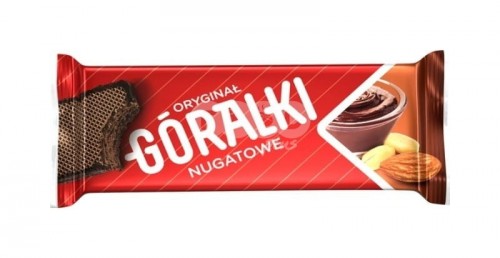 GORALKI WAFER NUGATOWE (NUGGET) 45GR 1X36PCS