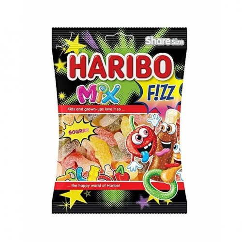 HARIBO 80 GR FIZZY EKSILI MIX 1x24pcs