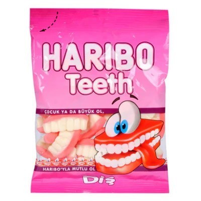 HARIBO 80GR TEETH 1x24