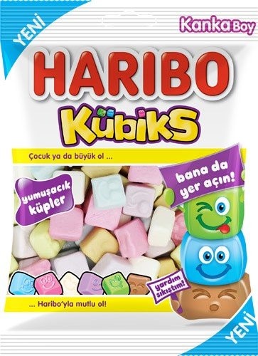HARIBO 80 GR KUBIKS 1*24