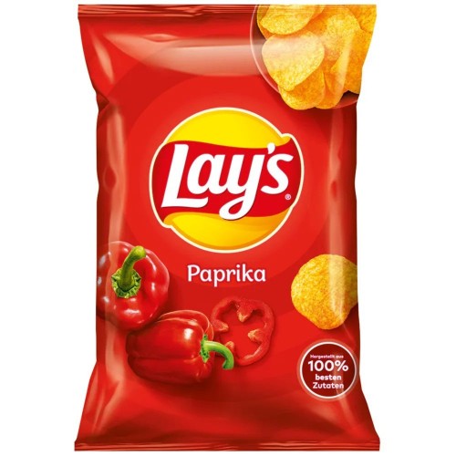 Lays Red Paprika 21 Pcs 130 gr