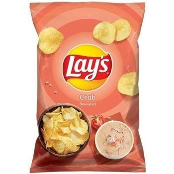 LAYS CHIPS CRAB 21X130GR