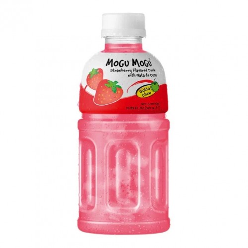 MOGU MOGU STRAWBERRY DRINK 320ML 1X24