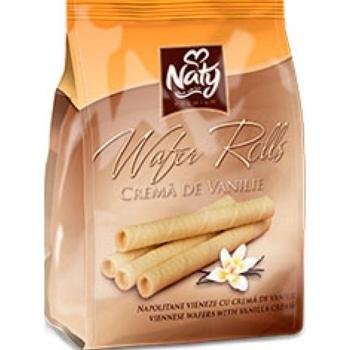 NATY WAFER ROLLS VANILLA 9X200G