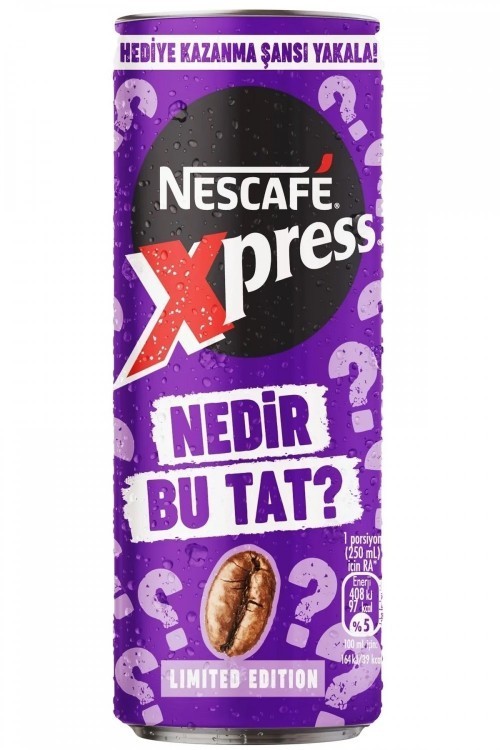 NESCAFE XPRESS LATTE 250ML SUMMER 1*24 PURPLE