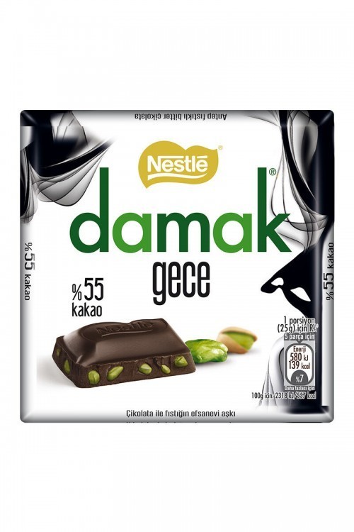 NESTLE DAMAK NIGHT SQUARE 65GR * 6 X6