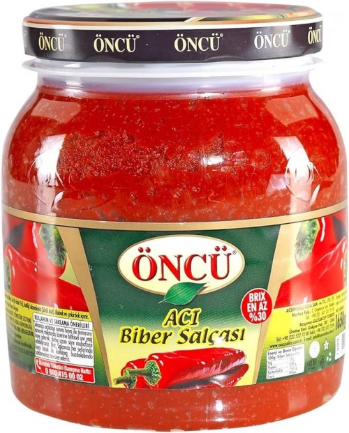 ONCU TATLI BIBER SALCASI 6x1650 GR