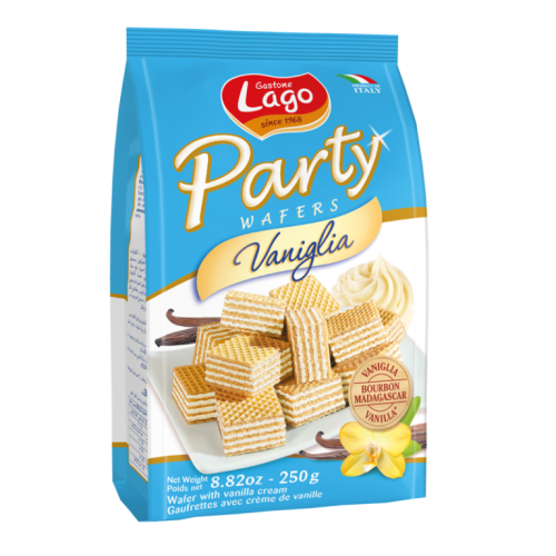 PARTY WAFERS VANILLA 250 GR 1X10PCS