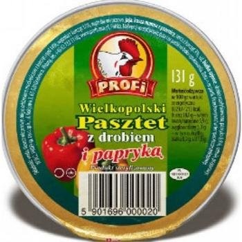 PROFI PASZTET PAPRIKA 250G 1X8