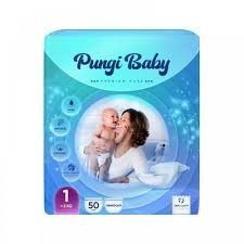 PUNGI BABY JUMBO NEW BORN (NO 1) 50 PCS*5