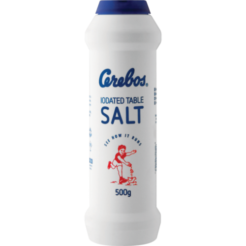 SALTI 500 GR TABLE SALT PET SALT 1X20