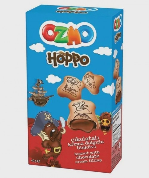 SOLEN OZMO HOPPO CHOCOLATE 40 GR*12X4
