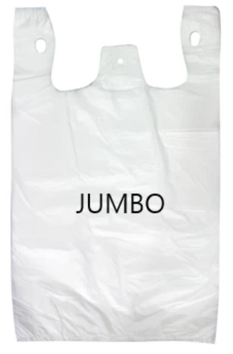 Super Jumbo White Bag 1X10PCS