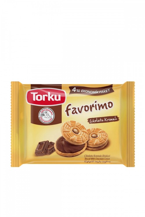 TORKU BISCUIT COCOLATE 240 GR*4   1X8PCS