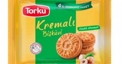 TORKU BISCUIT HAZELNUT 240 GR*4   1X8PCS