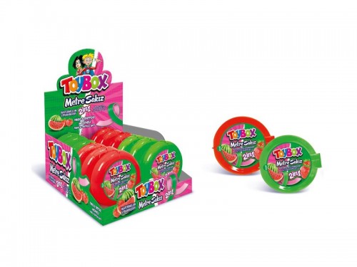 TOYBOX METER WATERMELON STRAWBERRY 1X12X12