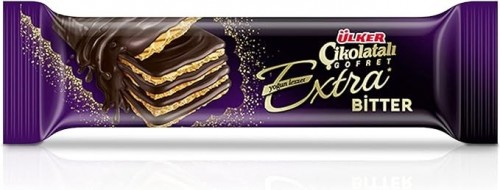 ULKER EXTRA BITTER CHOCOLATE WAFER 30GR 1X18 (master box 6)