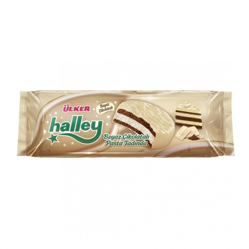 ULKER HALLEY WHITE CHOCOLATE 230GR 1X12