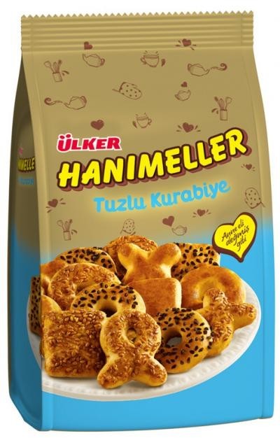 ÜLKER HANIMELLER WITH SALT 150GR*12