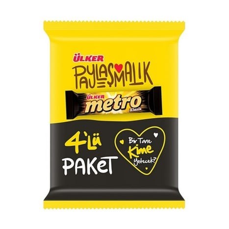 ULKER METRO MULTIPACK 4 LU 144 GR*24