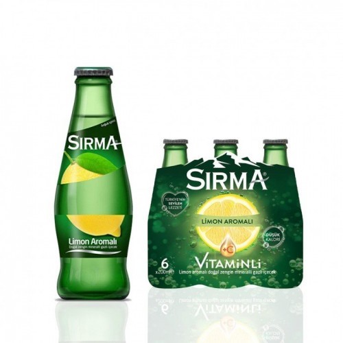 SIRMA C PLUS LEMON SODA 200 ML *24