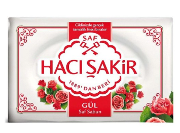 HACI ŞAKİR BATH SOAP 150 GR. ROSE *36 (SİNGLE)