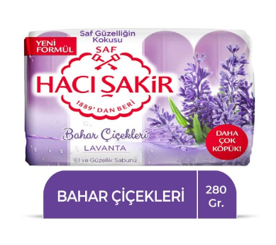 HACI ŞAKİR BEAUTY SOAP LAVENDER *24