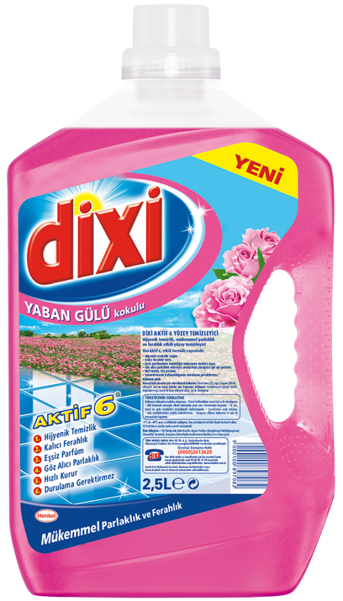 BREF DİXİ SURFACE CLEANER WILD ROSE 2,5LT*6